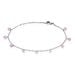 Bracelet Eartha Argent Blanc Oxyde De Zirconium - Bracelets chaînes Femme | Marc Orian