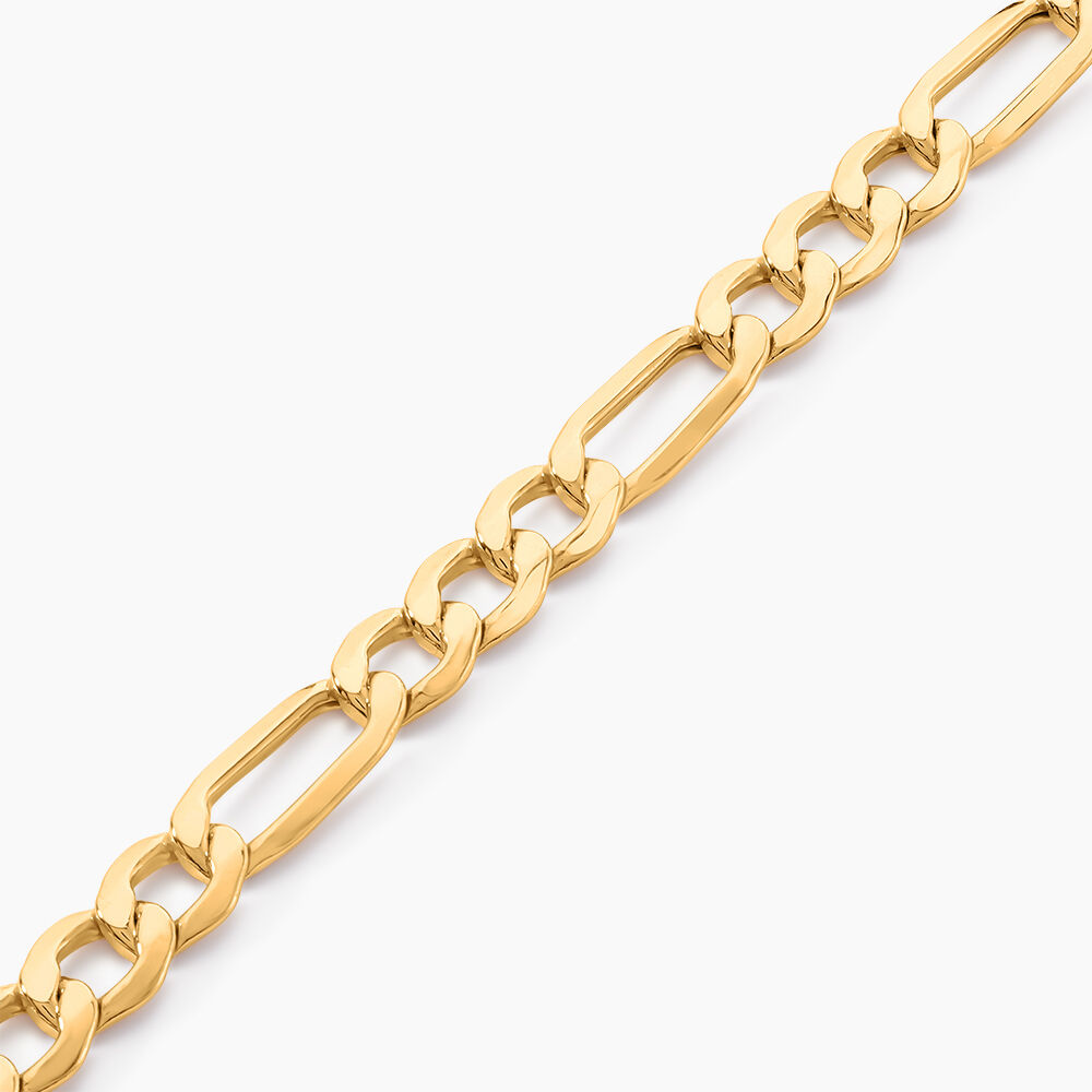 Bracelet Or Jaune Maille Alternée - Bracelets mailles Homme | Marc Orian