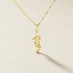 Pendentif Illide Hippocampe Or Jaune - Pendentifs Famille | Marc Orian