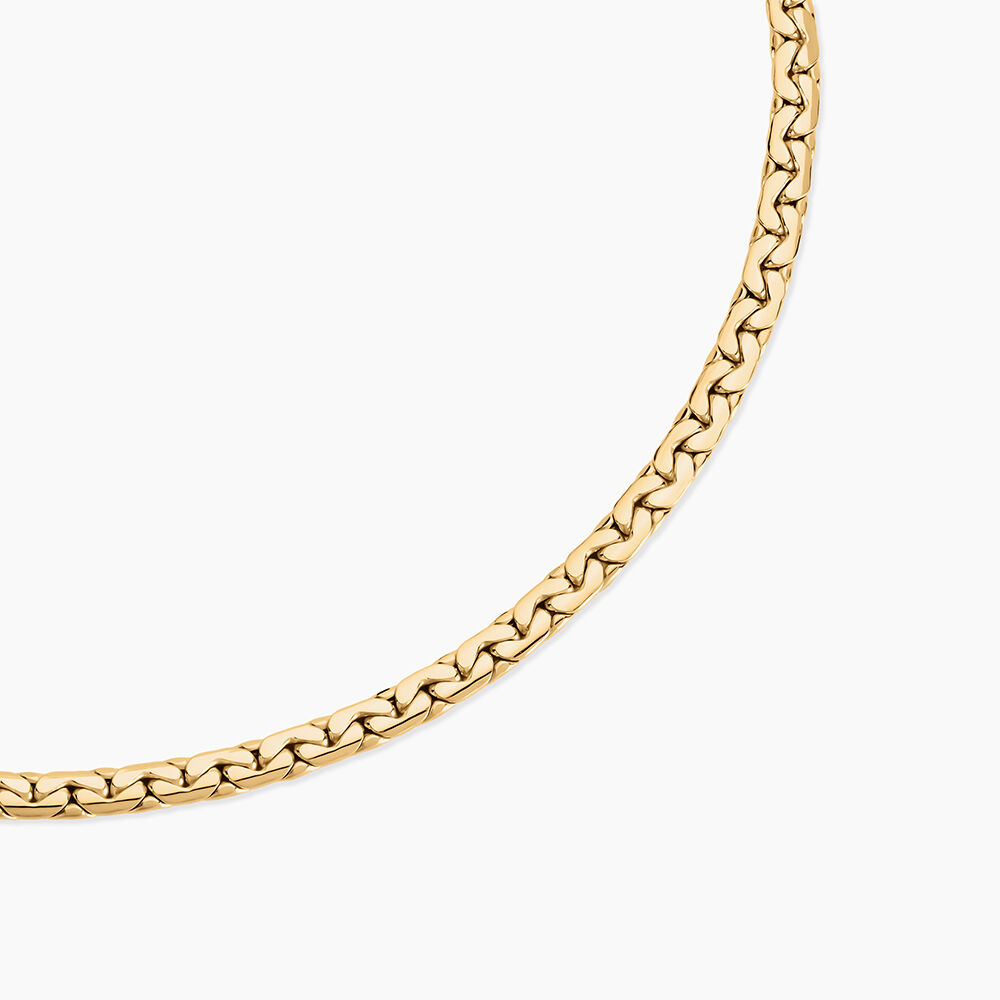 Collier Ivy Maille Haricot Or Jaune - Chaines Femme | Marc Orian