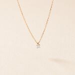 Collier Mei Or Jaune Diamant - Colliers solitaires Femme | Marc Orian