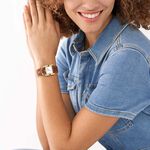 Montre Fossil Harwell Blanc - Montres classiques Femme | Marc Orian