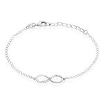 Bracelet Xara Argent Blanc - Bracelets fantaisie Femme | Marc Orian