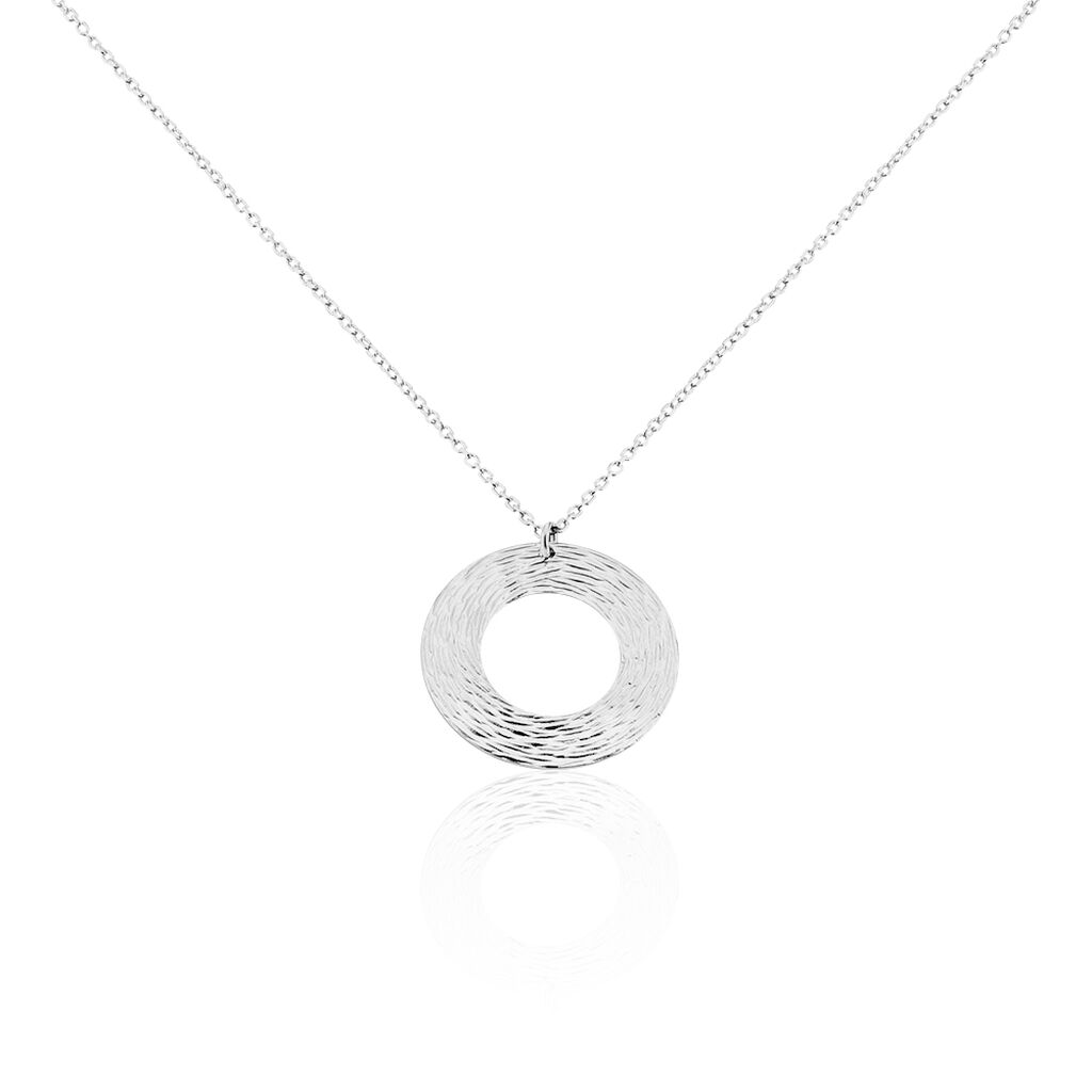 Collier Doga Argent Blanc - Colliers fantaisie Femme | Marc Orian
