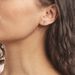 Boucles D'oreilles Puces Youssa Barrettes Or Blanc Oxyde De Zirconium - Puces Femme | Marc Orian