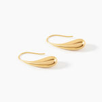 Boucles D'Oreilles Pendantes Valdemar Argent Dor&eacute; A L'Or 750/1000 - Pendantes Femme | Marc Orian