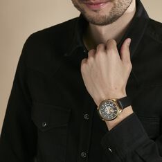 Montre Pierre Lannier Automatic Noir - Montres automatique Homme | Marc Orian