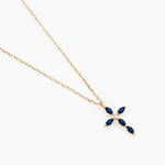 Collier Eser Or Jaune Oxyde De Zirconium - Colliers avec pierres Femme | Marc Orian