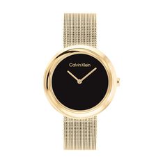 Montre Calvin Klein Twisted Bezel Noir - Montres Femme | Marc Orian