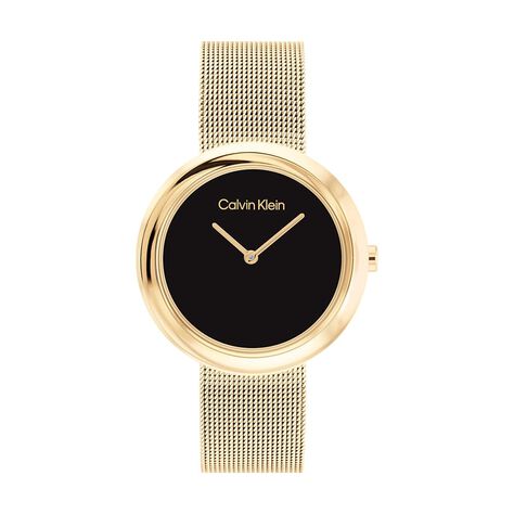 Montre Calvin Klein Twisted Bezel Noir - Montres Femme | Marc Orian