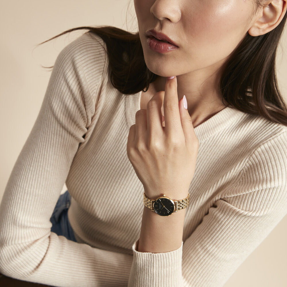 Montre Rosefield The Small Edit Noir - Montres étanches Femme | Marc Orian