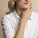 Bracelet Eliana Or Jaune Topaze Oxyde De Zirconium - Bracelets cha&icirc;nes Femme | Marc Orian