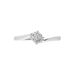 Bague Solitaire Soultana Or Blanc Diamant - Solitaires Femme | Marc Orian