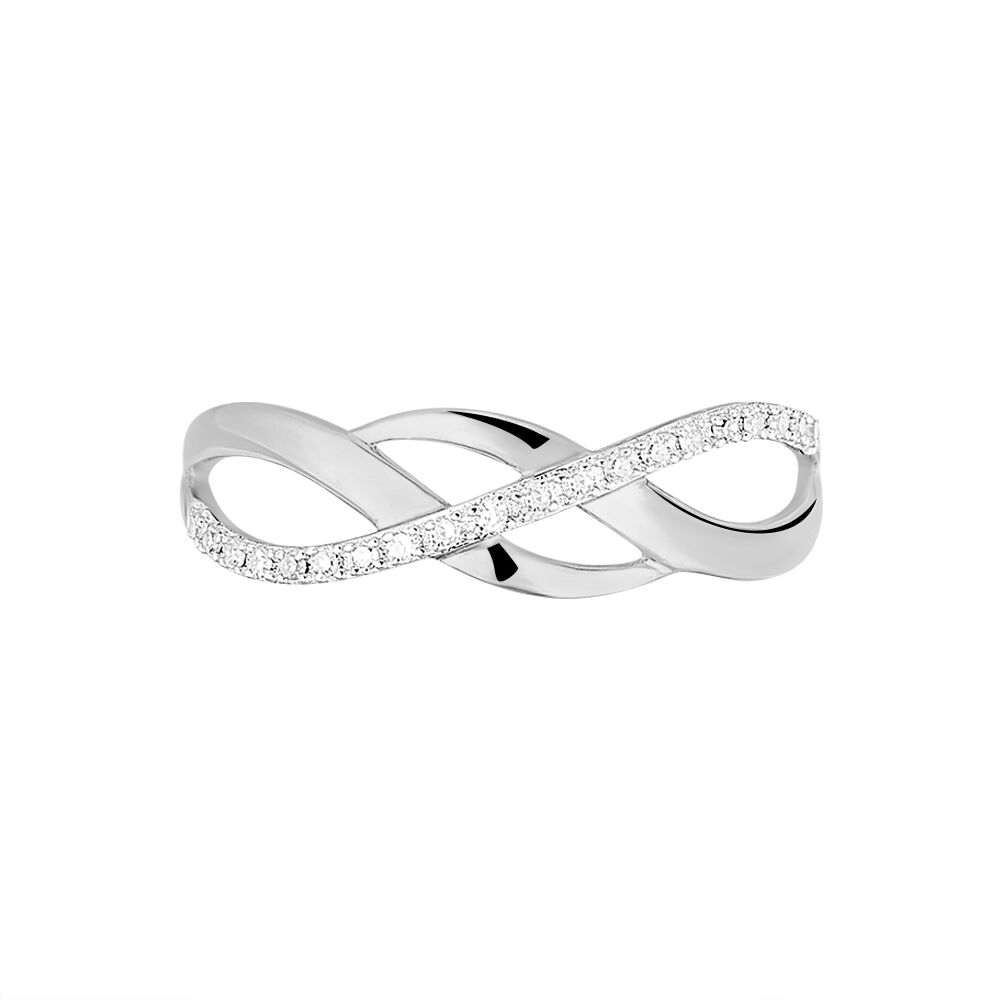 Bague Omnia Or Blanc Diamant - Bagues pierres précieuses Femme | Marc Orian