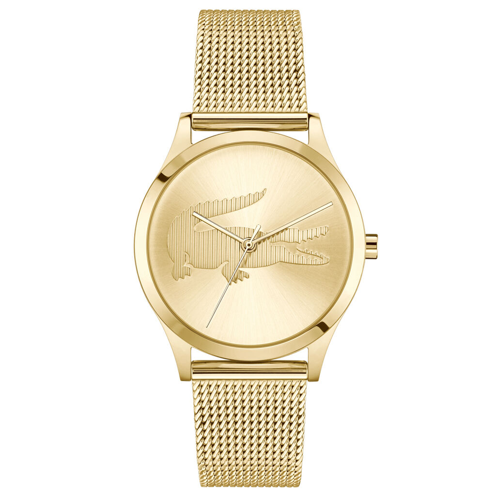 Montre Lacoste Crocodelle Champagne - Montres étanches Femme | Marc Orian