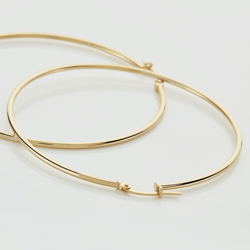 Créoles Agapanthe Or Jaune - Créoles Femme | Marc Orian