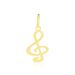 Pendentif Fausta Musique Or Jaune - Pendentifs Famille | Marc Orian