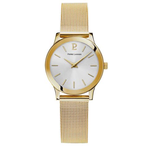 Montre Pierre Lannier Week End Ligne Pure Argent - Montres étanches Femme | Marc Orian
