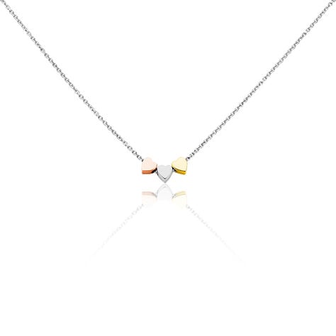 Collier Tania Argent Tricolore - Colliers Femme | Marc Orian