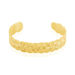 Bracelet Jonc Imagine Florette Acier Jaune - Bracelets joncs Femme | Marc Orian