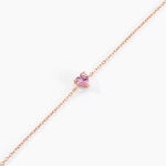 Bracelet Kelvyn Argent Rose Oxyde De Zirconium - Bracelets fantaisie Femme | Marc Orian