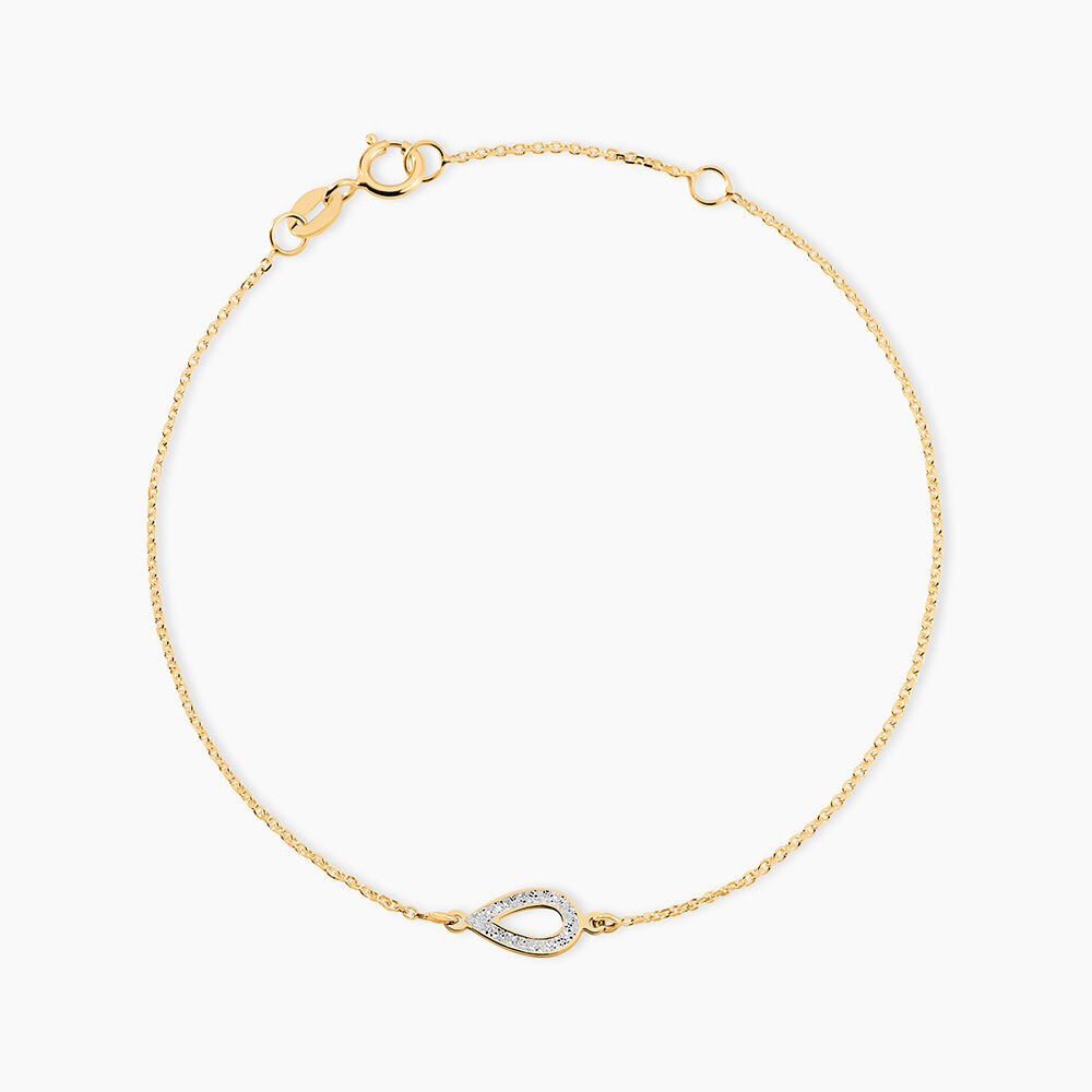 Bracelet Or Jaune Merinie - Bracelets cha&icirc;nes Femme | Marc Orian