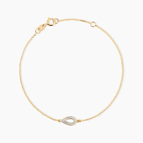 Bracelet Or Jaune Merinie - Bracelets cha&icirc;nes Femme | Marc Orian