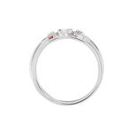 Bague Ibtihel Argent Blanc Oxyde De Zirconium - Bijoux fantaisie Femme | Marc Orian