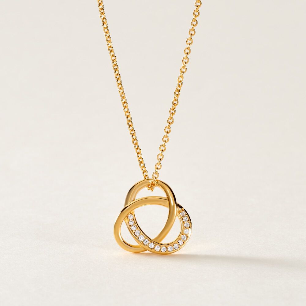 Collier Plaqu&eacute; Or Henia Oxydes De Zirconium - Colliers avec pierres Femme | Marc Orian