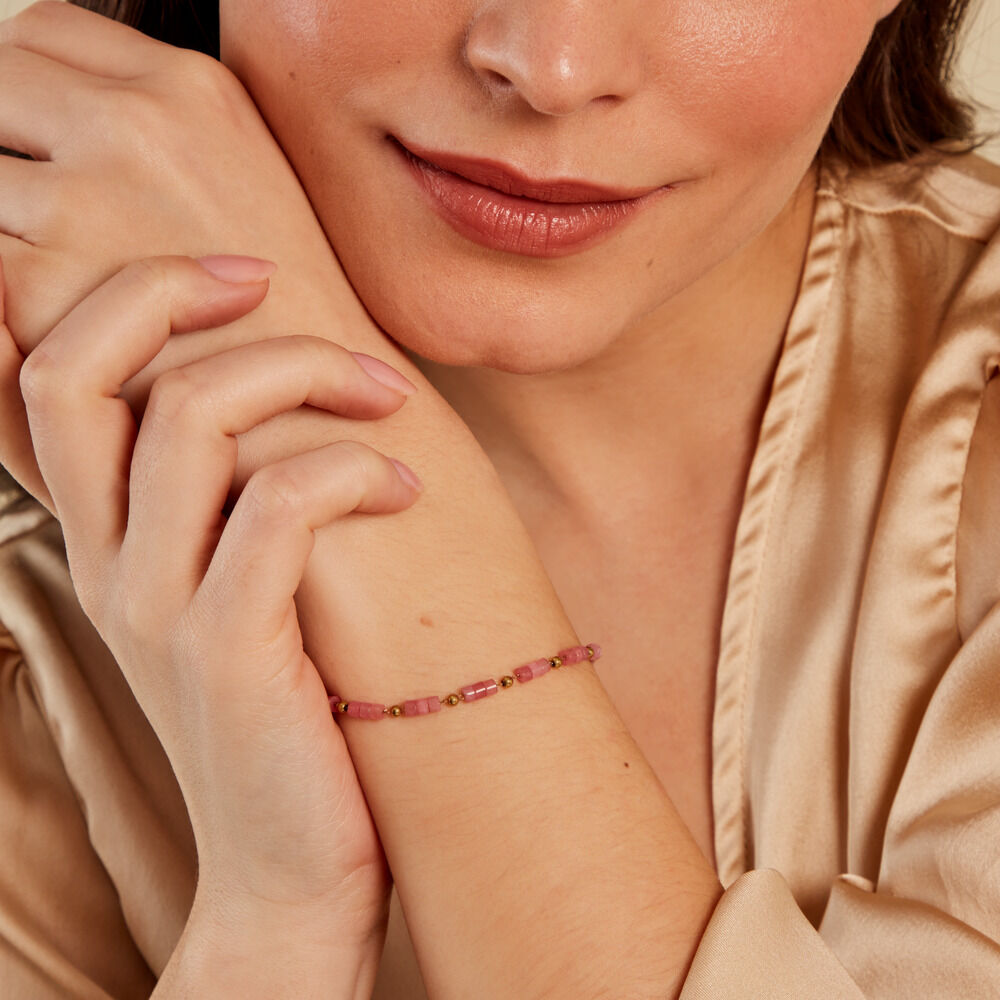 Bracelet Acier Doré Quartz - Bracelets chaînes Femme | Marc Orian