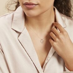 Collier Or Jaune Chantelle Oxydes De Zirconium - Colliers Femme | Marc Orian