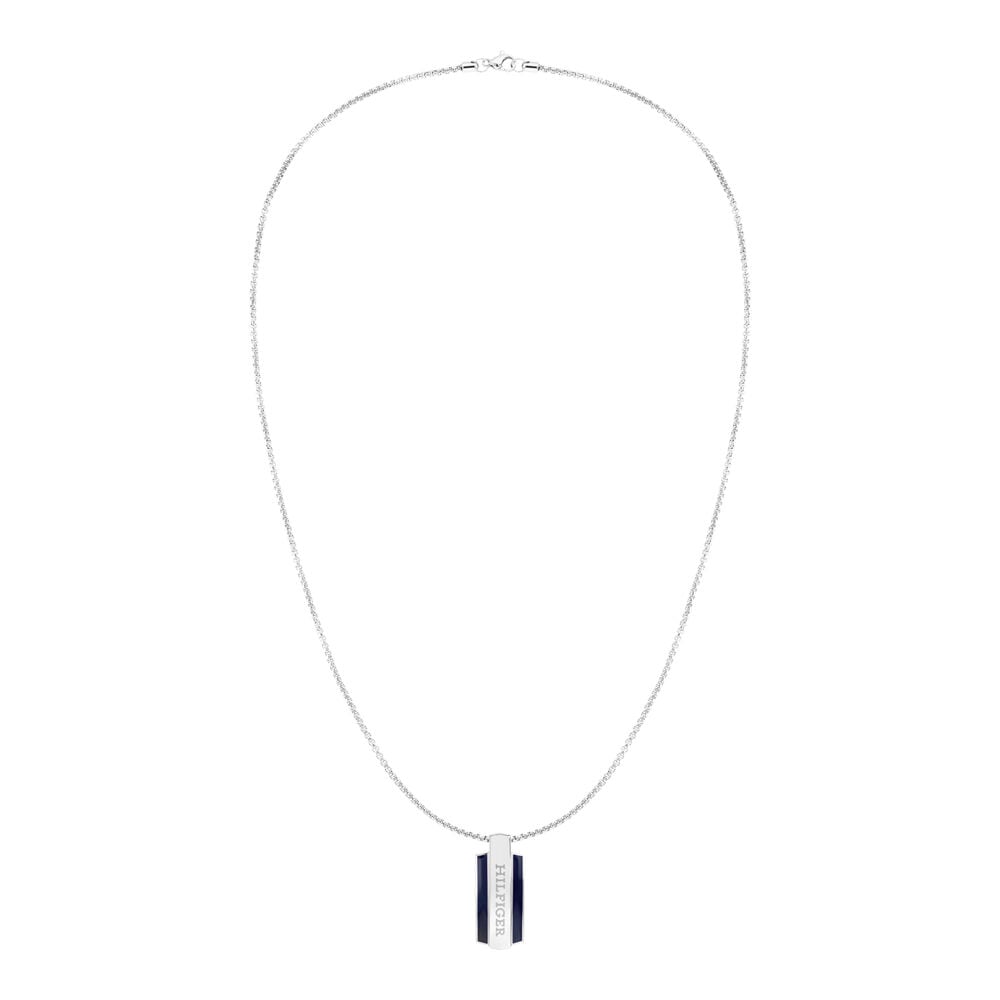 Collier Tommy Hilfiger Parker Acier Blanc - Colliers fantaisie Homme | Marc Orian