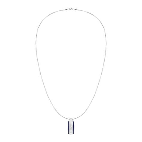 Collier Tommy Hilfiger Parker Acier Blanc - Colliers fantaisie Homme | Marc Orian