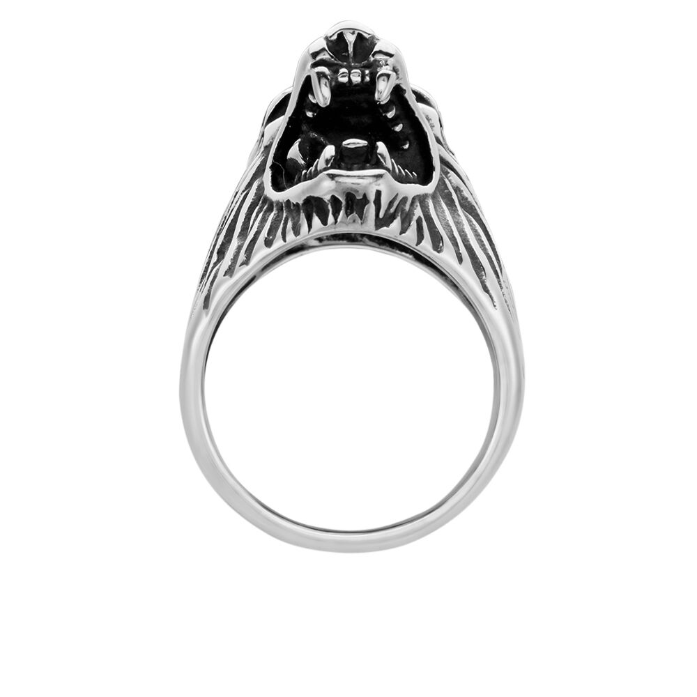 Bague Acier Vieillit Ronel - Bagues grosses Homme | Marc Orian