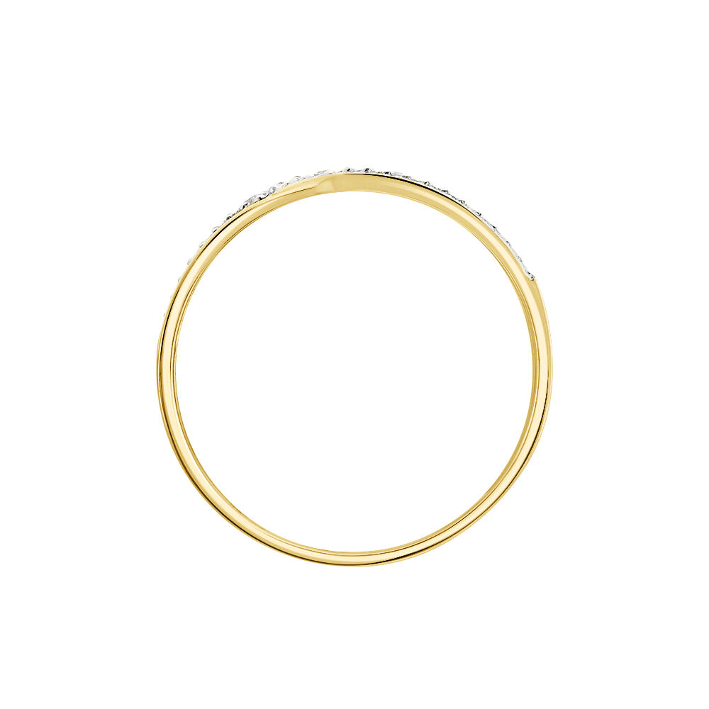 Bague Joassine Or Jaune Diamant - Parures de mariage Femme | Marc Orian