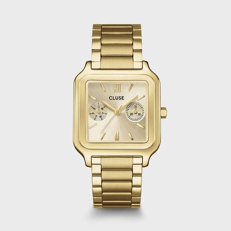 Montre Cluse Gracieuse Multifonction Champagne - Montres &eacute;tanches Femme | Marc Orian