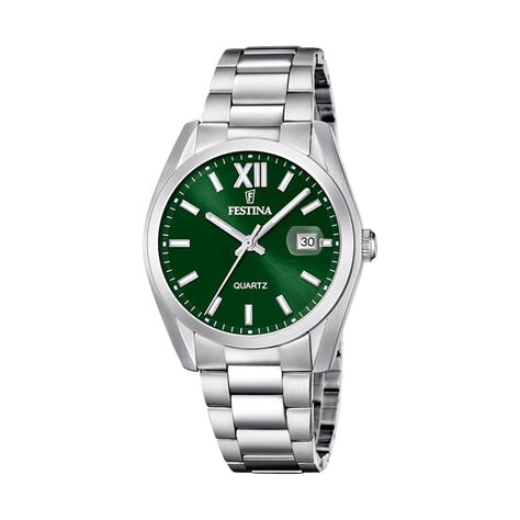 Montre Festina Classics Vert - Montres &eacute;tanches Homme | Marc Orian