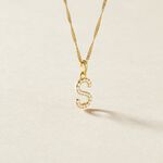 Pendentif Klementine Or Jaune Oxyde De Zirconium - Pendentifs Famille | Marc Orian