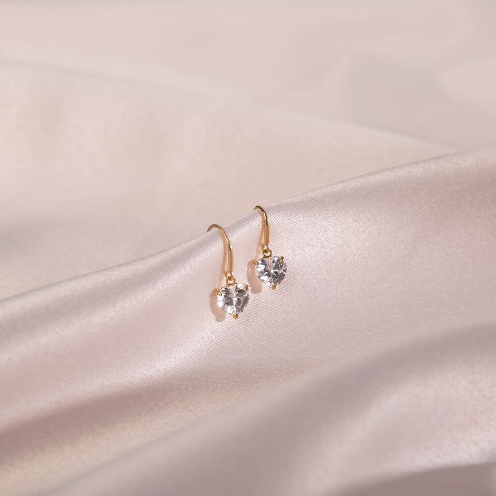 Boucles D'oreilles Djimmy Or Jaune Oxyde - Pendantes Femme | Marc Orian