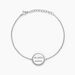 Bracelet Mayi Argent Blanc - Bracelets chaînes Femme | Marc Orian