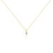 Collier Alexandra Or Jaune Diamant - Colliers solitaires Femme | Marc Orian