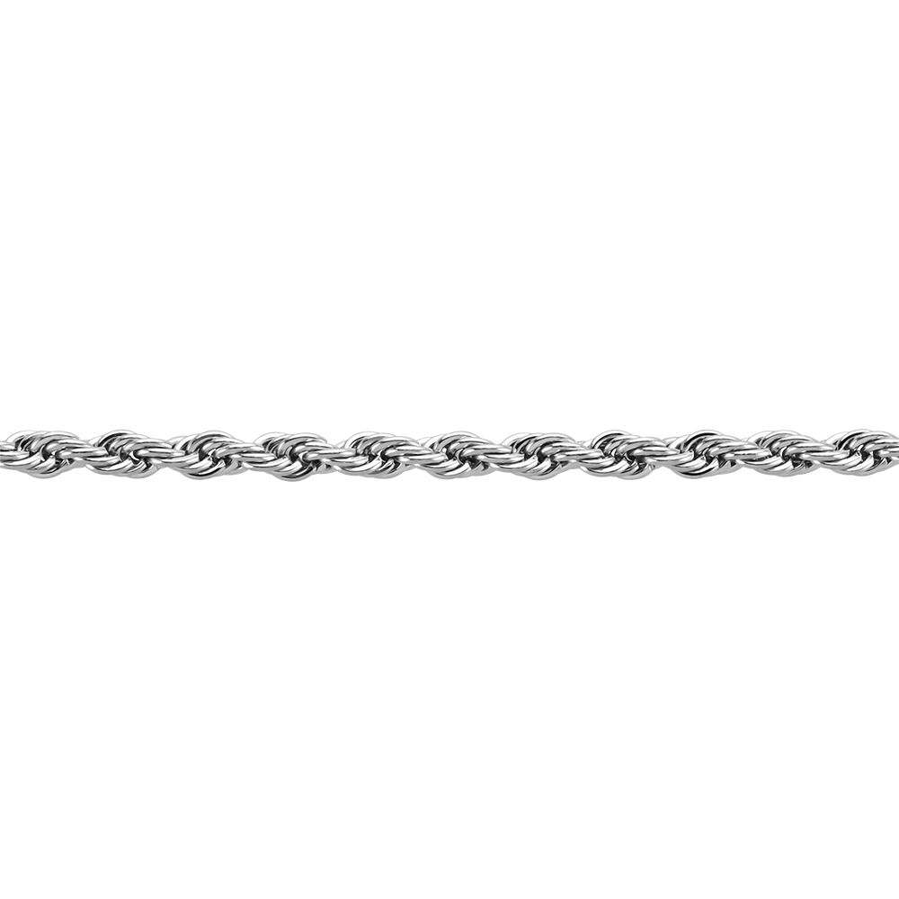 Bracelet Maille Phebus Him Acier Blanc - Bracelets mailles Homme | Marc Orian