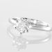 Bague Solitaire Athena Or Blanc Diamant - Solitaires Femme | Marc Orian