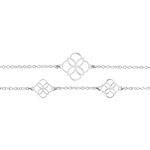 Bracelet Letizia Argent Blanc - Bracelets fantaisie Femme | Marc Orian