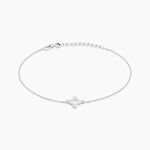 Bracelet Ysalis Argent Blanc - Bracelets fantaisie Femme | Marc Orian