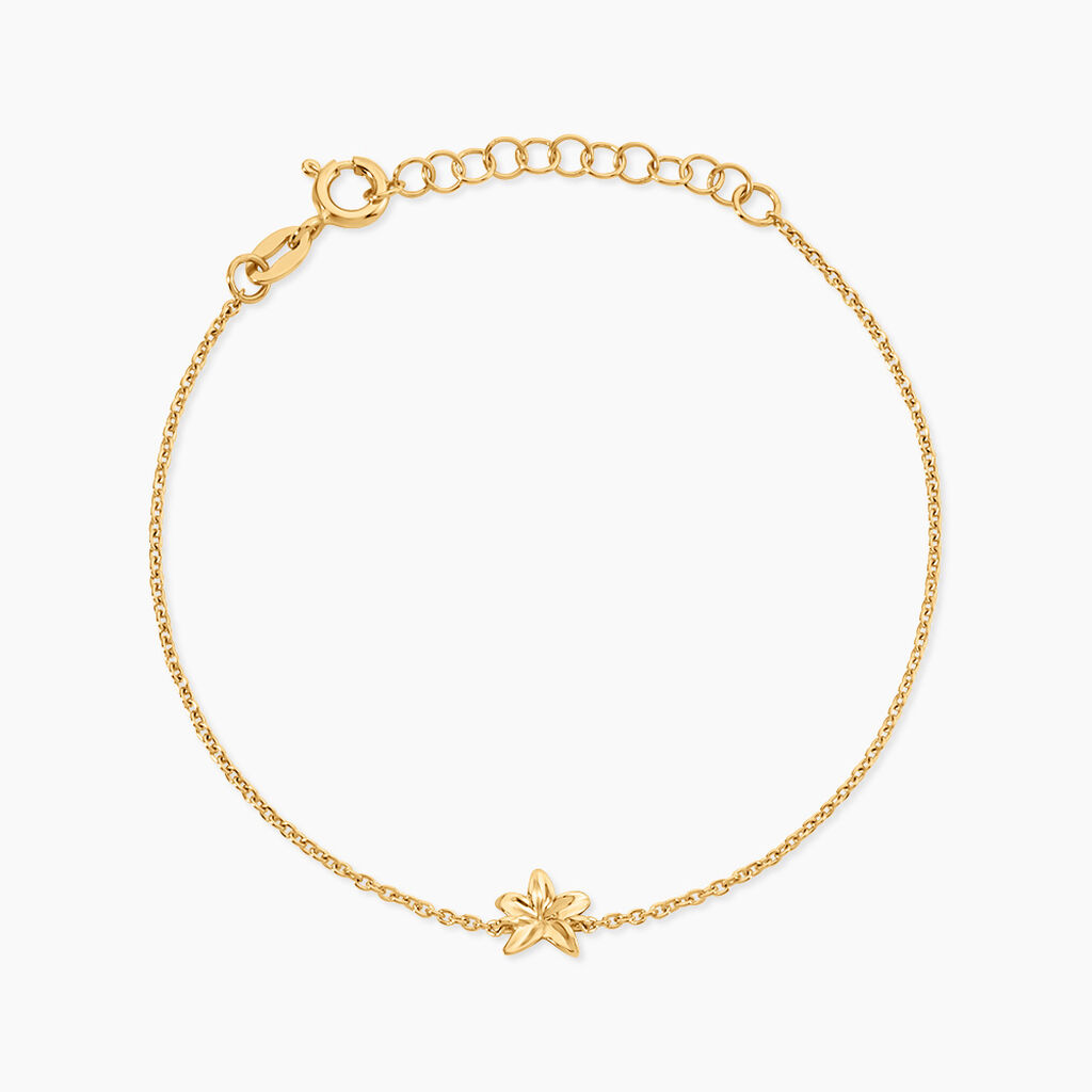 Bracelet Nine Argent Dor&eacute; A L'Or 750/1000 - Bracelets fantaisie Femme | Marc Orian