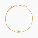 Bracelet Nine Argent Dor&eacute; A L'Or 750/1000 - Bracelets fantaisie Femme | Marc Orian