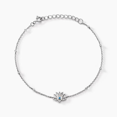 Bracelet Wisteria Argent Blanc Oxyde De Zirconium - Bracelets fantaisie Femme | Marc Orian