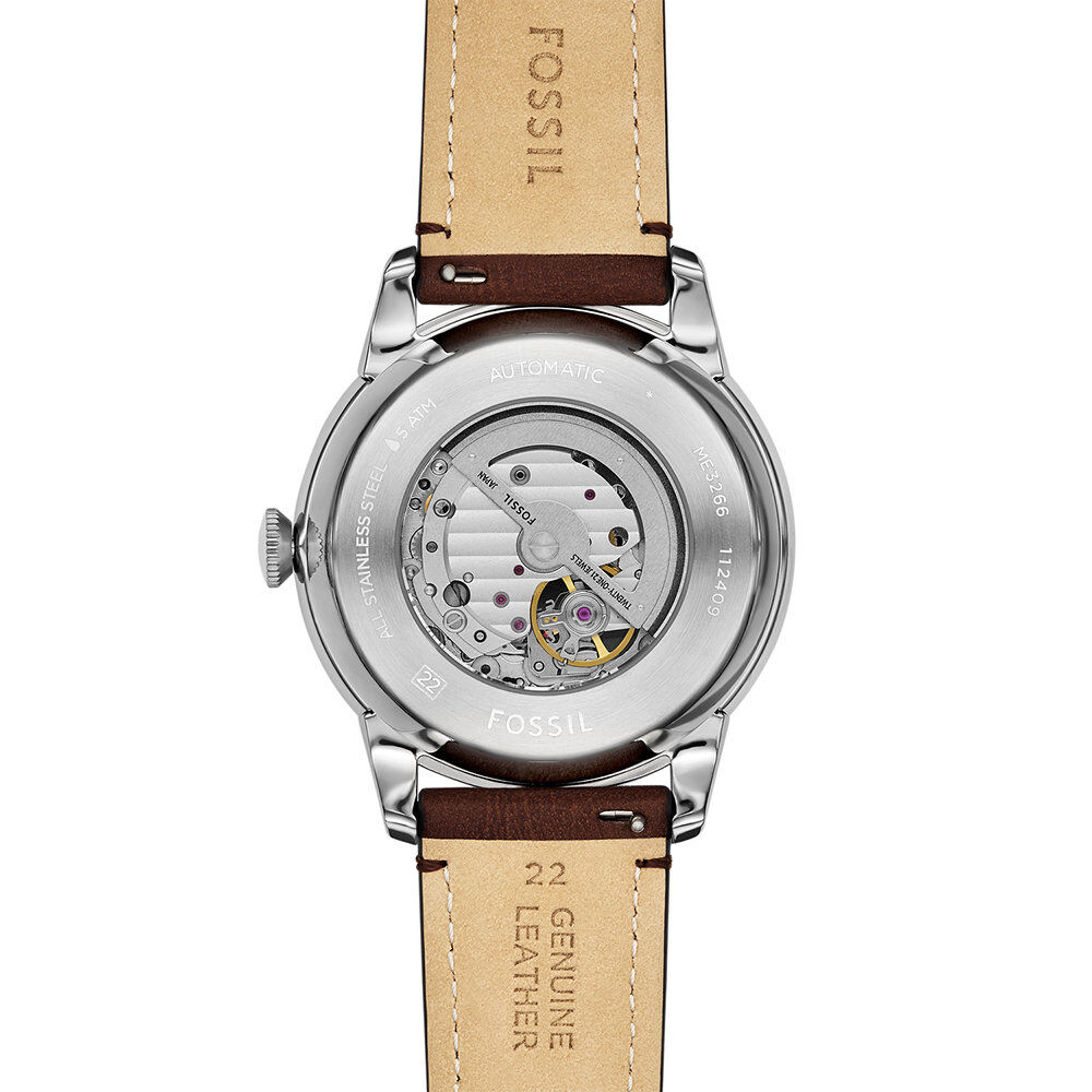 Montre Fossil Townsman C&oelig;ur Battant Cr&egrave;me - Montres automatiques Homme | Marc Orian