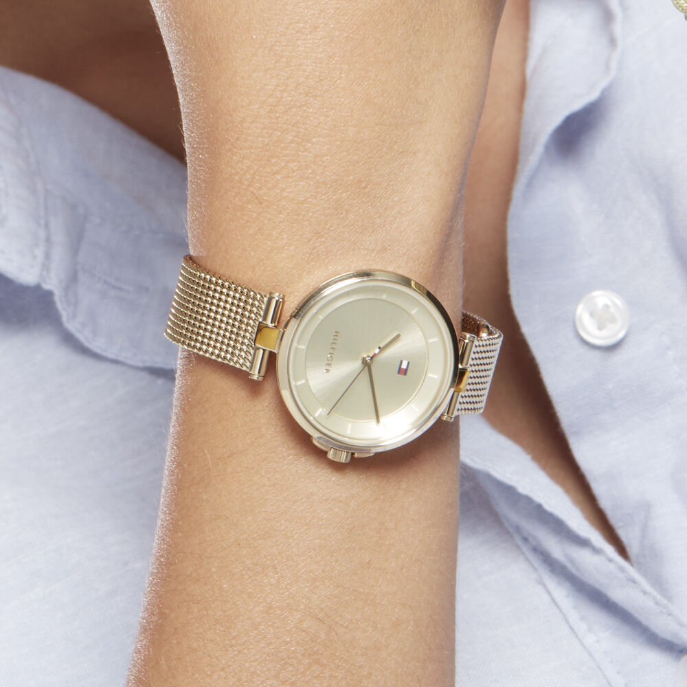 Montre Tommy Hilfiger Cami Doré - Montres étanches Femme | Marc Orian